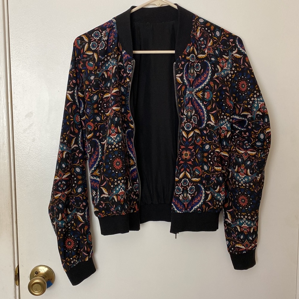 Reversible bomber jacket - Picture 2 of 6